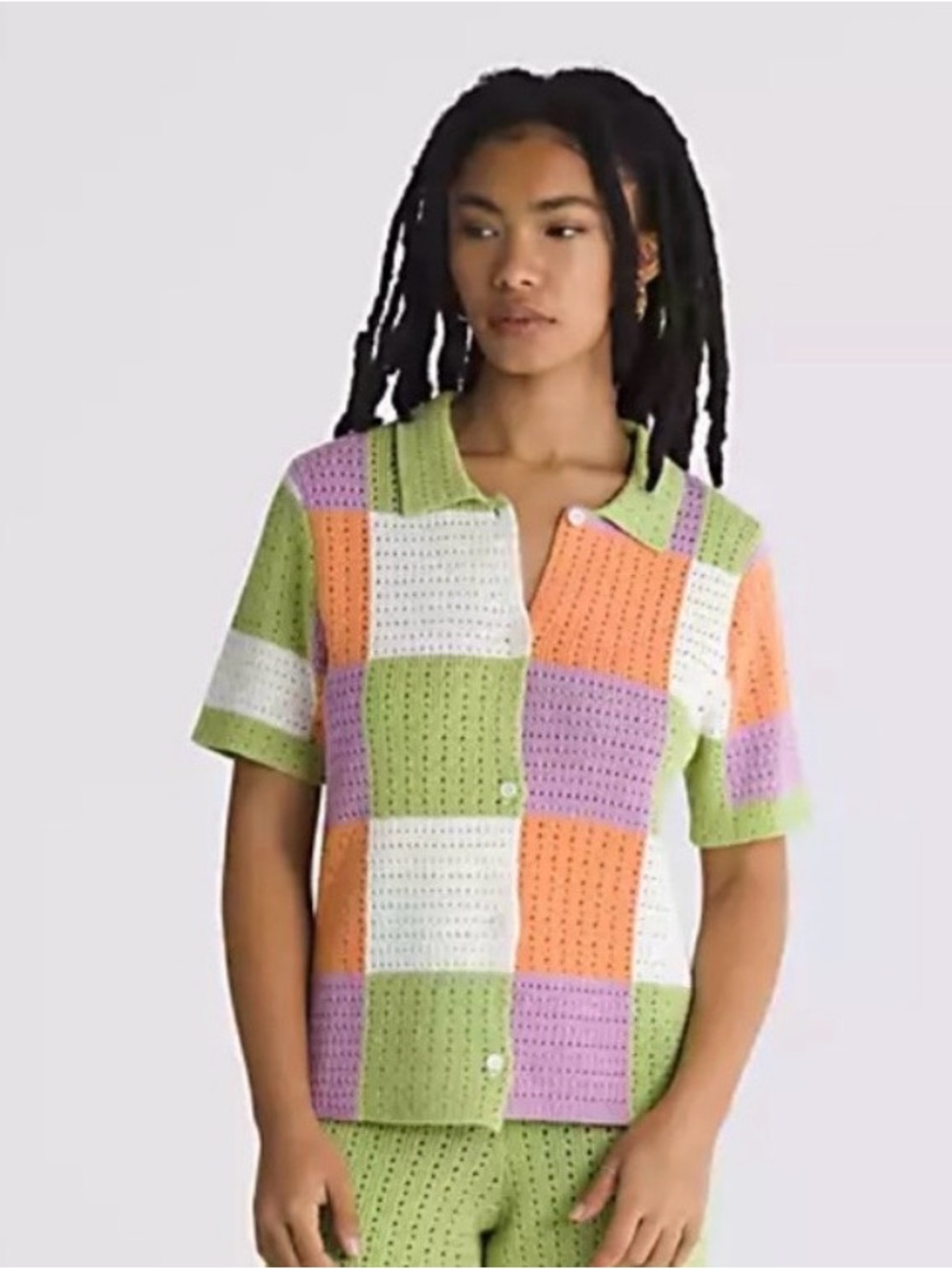 NWT Vans Morrison Checker Sweater.Size XS